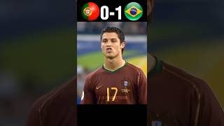 The Day Portugal Knockout Brazil  Semi Final World Cup Imaginary football ronaldo [upl. by Sidonius]