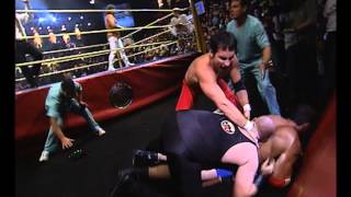 Wrestling Machine  Amundamon y Rotwailer Vs Delivery Boy Brian Sanchez y Ron Doxon  100 Lucha [upl. by Elik]