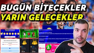 BUGÜN BİTECEKLER YARIN GELECEKLER  eFootball 2024 Mobile amp Konsol [upl. by Celina]