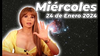 Horóscopo de hoy✨ Mhoni Vidente 24 de Enero 2024🙌Hoy estás increíble todo está muy bien [upl. by Oirelav]