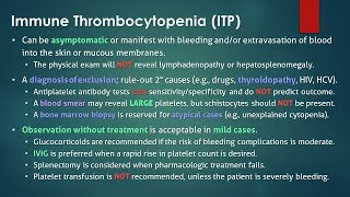 Immune Thrombocytopenia ITP [upl. by Marice681]