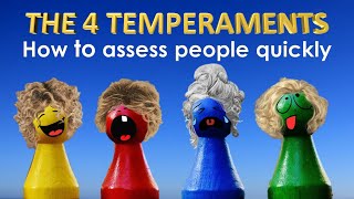 The Four Temperaments  How to assess people quickly [upl. by Divadleahcim]