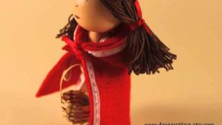 How to make a clothespin doll [upl. by Lienaj873]