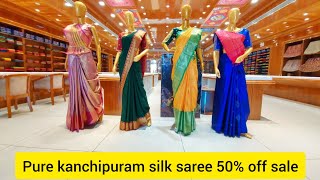 Bangalore pure kanchipuram silk sarees 50 off sale wedding amp bridal silk sarees Bangalore [upl. by Nyltiac]