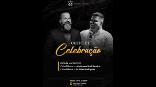 Culto De Celebracao  Apolostolo Joel Pereira  Aliança Church [upl. by Aihsenyt]