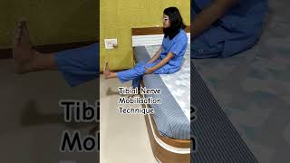 Tibial Nerve Mobilisation TechniquePhysiotherapy [upl. by Ingrid]