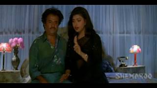 Roja in Love with Rajnikanth  Veera Telugu Movie Scenes  Rajnikanth Meena Roja [upl. by Sualokcin171]