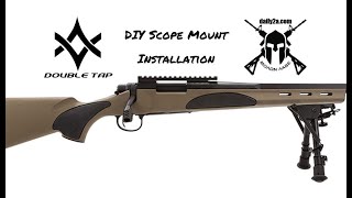 DIY Rifle Scope Mount Installation [upl. by Warrin806]