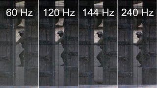 Slow motion 240Hz vs 144Hz vs 120Hz vs 60Hz  CSGO [upl. by Greerson963]