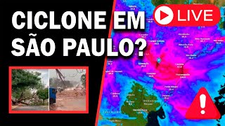 🔴 CICLONE EM SÃO PAULO  TEMPESTADE DEVASTADORA EM SP Live 🔴 URGENTE IMPACTOS CATASTRÓFICOS EM SP [upl. by Barny217]