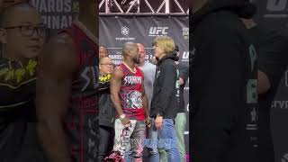 🔥 Paddy Pimblett faces off with King Green at UFC304 prefight press conference [upl. by Ahsoek56]