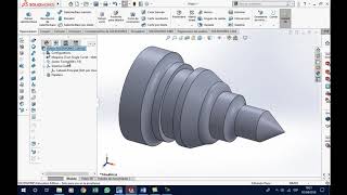 SOLIDWORKS CAM TORNO CNC [upl. by Voltz]