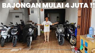 UPDATE HARGA MOTOR BAJONGAN MIURAH MULAI 4 JUTAAN [upl. by Tamaru72]