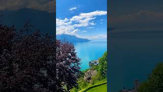 Switzerland 🇨🇭 Glion Montreux video travel shortvideo switzerland shorts shortsvideo fyp [upl. by Lubbi]