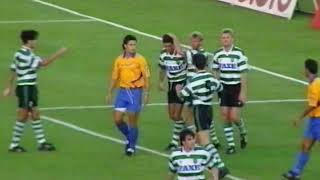 Sporting  5 x Estoril  1 de 19931994 34º Lugar Taça de Honra AF Lisboa [upl. by Sulakcin]