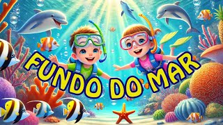 Música Infantil Educativa  FUNDO DO MAR  Mundo H Kids [upl. by Welford936]