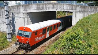 Salzkammergutbahn in Bad Ischl REX 3416 mit CS  1144 [upl. by Euqimod66]