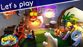 Crash Bandicoot 3 Warped PS1  lets play 100  partie 9 [upl. by Ayatan]