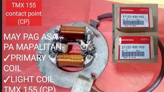 STATOR TMX 155 CP PRIMARY COIL  LIGHT COIL paano ba palitan [upl. by Bloxberg]