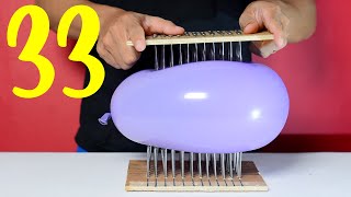 33 AMAZING SCIENCE EXPERIMENTS Compilation  Best of the Year [upl. by Anaele]