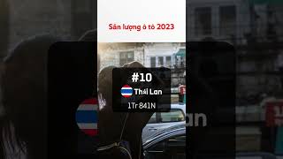 Sản lượng ô tô 2023 [upl. by Dang]