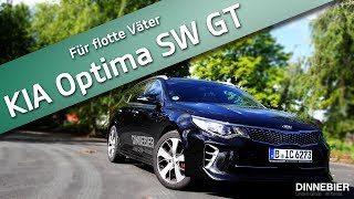 Ein schneller Kombi  der KIA Optima SW GT [upl. by Ellirehs395]