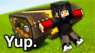 So There Are Working Tanks in Minecraft Now  Create Mod [upl. by Cogen937]