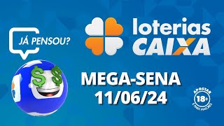 Resultado da MegaSena  Concurso nº 2735  11062024 [upl. by Mosa844]