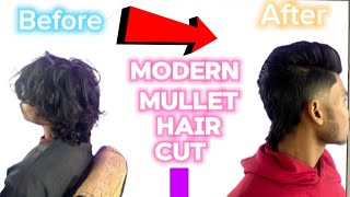 Modern mullet hair cut [upl. by Hajidak507]