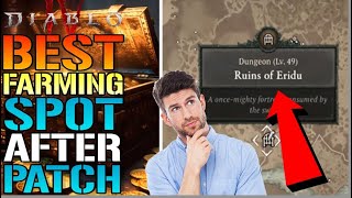 Diablo 4 Best Farming Spot After Patch Tons Of Uniques amp 100k XP Per HOUR Farm Guide [upl. by Hcone]