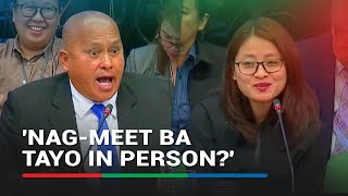 Kilala mo ba ako Bato grills Alice Guo after former chief PNP mentioned at Senate hearing [upl. by Razec]