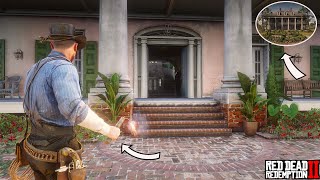 How to Get In To Braithwaite Manor House in Free Roam  RDR2 [upl. by Porett]