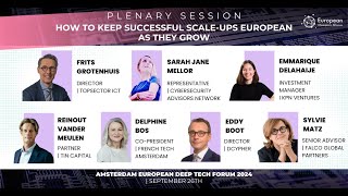 How to keep successful scaleups European as they grow [upl. by Eikkin]