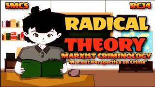 RADICAL THEORY  Marxist Criminology  Problem on Capitalism Pinoy Animation [upl. by Aihsetel]