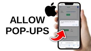 How to Allow Pop ups on iPhone [upl. by Inus972]