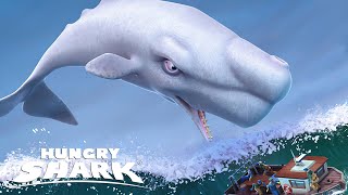 MOBY DICK ALL TRAILER MOVIE SHORTS COMPILATION THROUGH THE YEARS  Hungry Shark Evolution [upl. by Airdni]