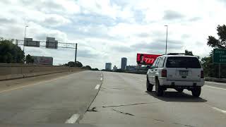 8th Street Expressway Interstate 630 eastbound [upl. by Gaillard]