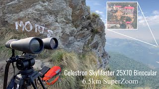 Celestron SkyMaster 25x70 Binoculars  Super Zoom Test [upl. by Ferrigno]