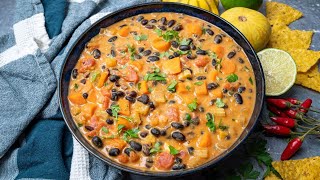 Pumpkin Black Bean Soup [upl. by Rubina]