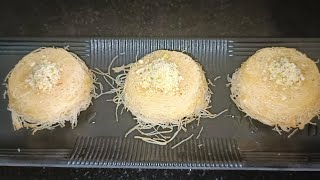 The Perfect Mini Kunafa RecipeMini Classic Kunafa RecipeCreamy Kunafa In Oven Quick amp Easy Recipe [upl. by Akemaj]