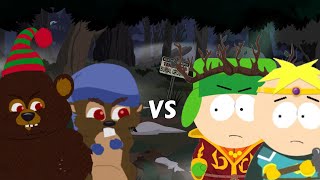 Woodland Critters vs Stick Of Truth Custom Battle [upl. by Notsehc]