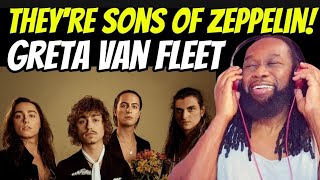 GRETA VAN FLEET Highway Tune REACTION Oh my gosh The singer must be Robert Plants son [upl. by Nnaassilem]