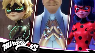 MIRACULOUS  🐞 COMPILACIÓN 1 🐾  Temporada 5 [upl. by Nyrac]