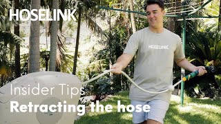 Hoselink Insider Tips  Retracting the hose properly  8 [upl. by Rehpotsrhc]