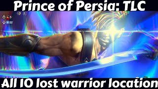 47 Lost warrior All 10 lost warrior location no damage immortal difficulty prince of persia tlc [upl. by Yreffoeg]