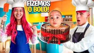 DAVI DESTRUIU O BOLO DELE 06 meses [upl. by Garihc]