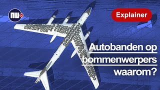 Uit angst voor drones plaatst Rusland autobanden op bommenwerpers  NUnl  Explainer [upl. by Egedan]