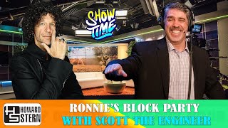 𝗧𝗵𝗲 𝗛𝗼𝘄𝗮𝗿𝗱 𝗦𝘁𝗲𝗿𝗻 𝗦𝗵𝗼𝘄  Artie TV Show Ronnie’s block party with Scott the Engineer [upl. by Manara]