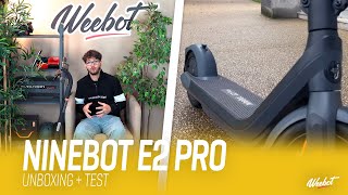 NINEBOT E2 PRO  LA TROTTINETTE ELECTRIQUE DE TOUS LES JOURS [upl. by Imelida8]