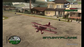 STUNT PLANE IN CITY  SAN ANDREAS GAMEPLAY [upl. by Amoihc60]